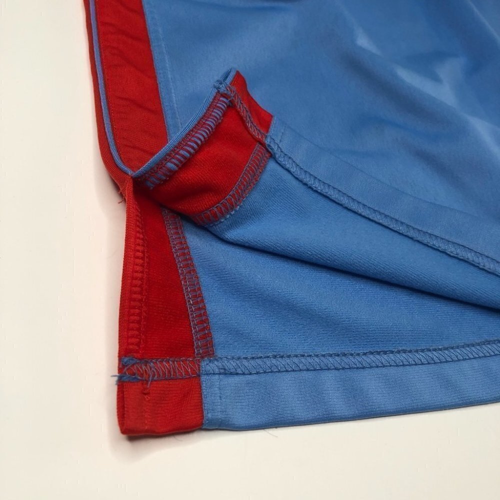 PUMA Active Sporty Shiny Blue & Red Stretchy Athletic Elastic Waist Sporty Skirt - Picture 6 of 16